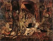 PARENZANO, Bernardino Temptations of St Anthony ga oil painting